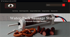 Desktop Screenshot of dakotahsausagestuffer.com